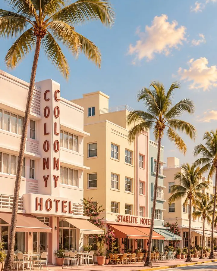L'hôtel Colony sur Ocean Drive à Miami Beach